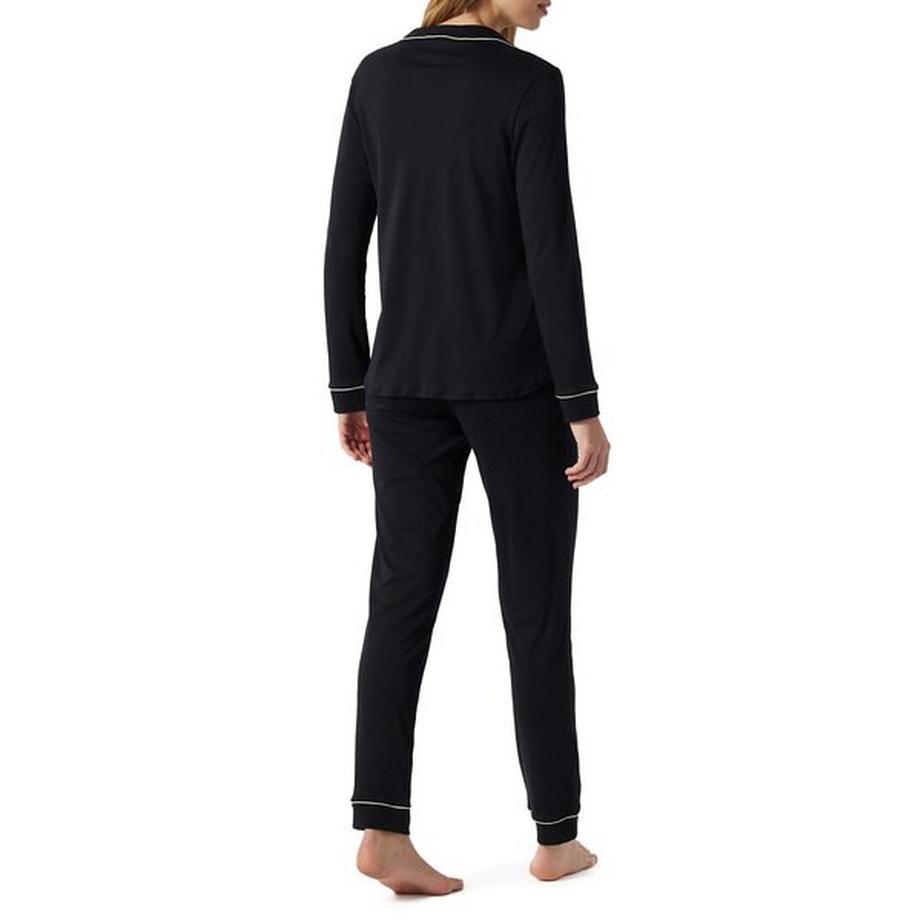 Schiesser Contemporary Nightwear Pyjama Langarm  