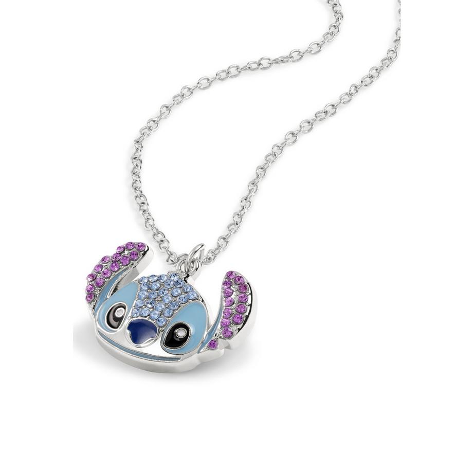 Disney  Collier Pendentif Tête en    Stitch 