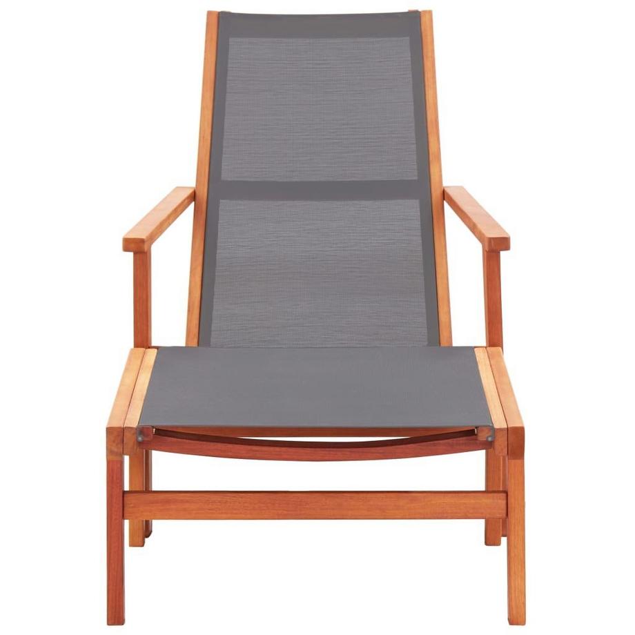 VidaXL Chaise de jardin tissu  