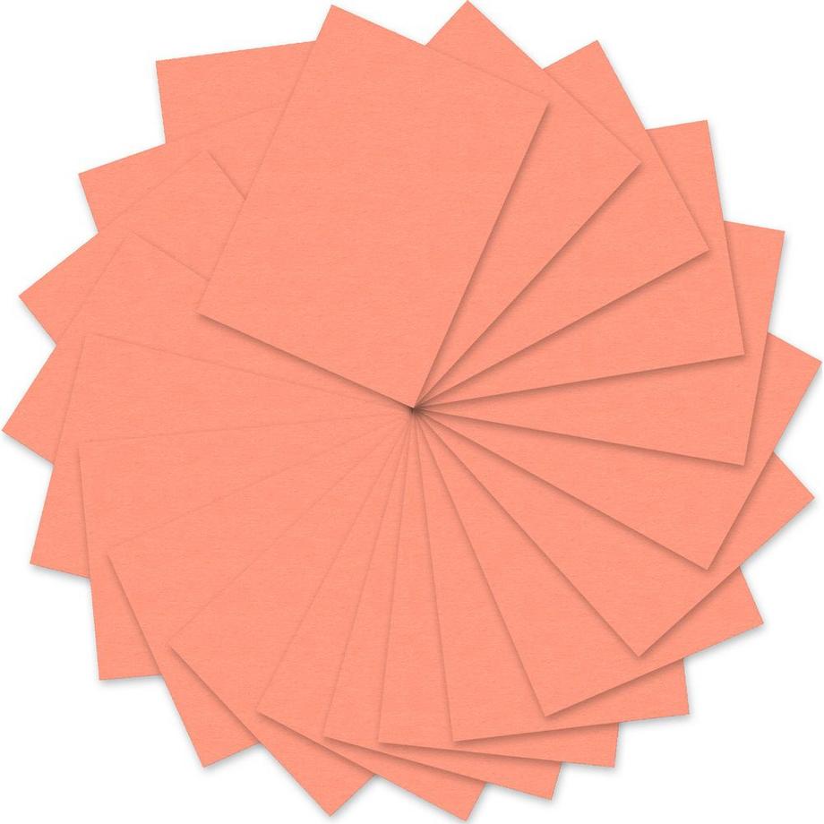 Ursus URSUS Tonzeichenpapier A4 2174642 130g, koralle 100 Blatt  