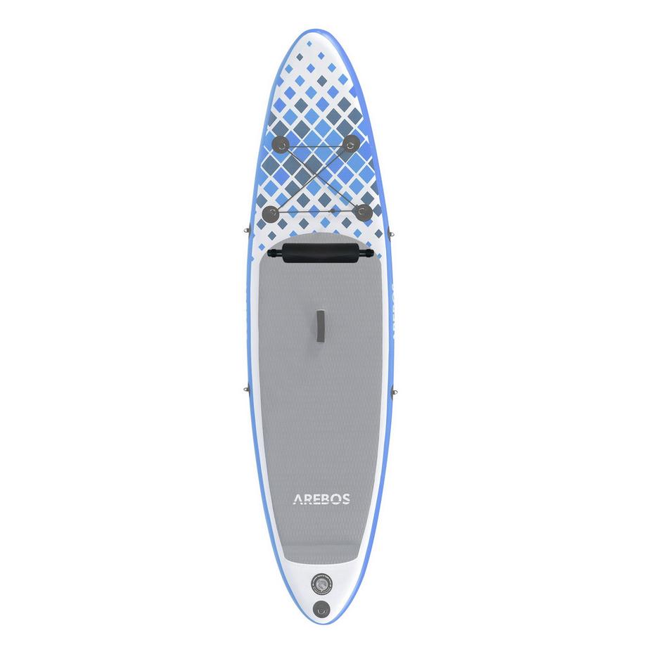 Arebos  Repose-pieds pour SUP Stand Up Paddle board 32 cm, ⌀ Tube 2.2cm universell 
