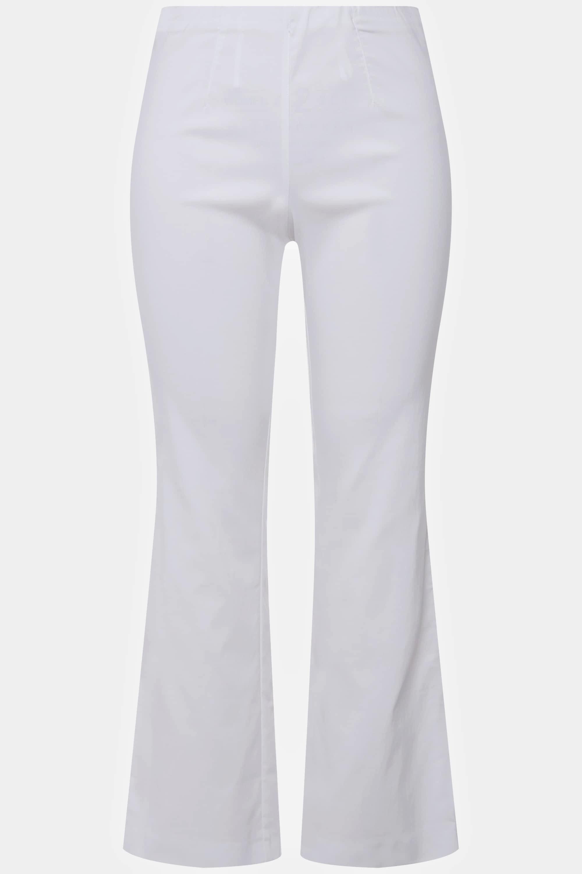 Ulla Popken  Pantalon classique en tissu bengaline 