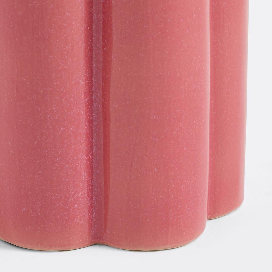 La Redoute Intérieurs Bout de canapé et chevet fleur en céramique  