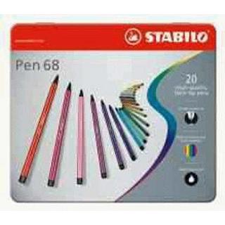 STABILO STABILO Fasermaler Pen 68 1mm 6820-6 20 Farben  