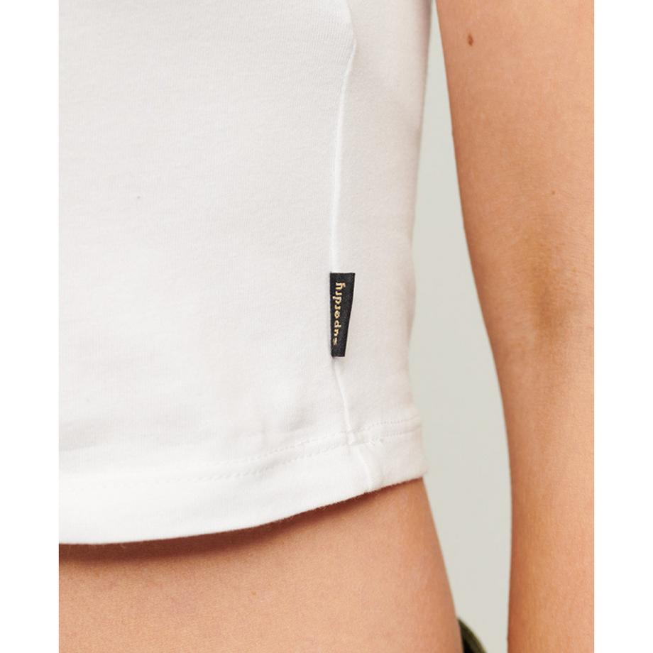 Superdry Kurzes Baseball T-Shirt  