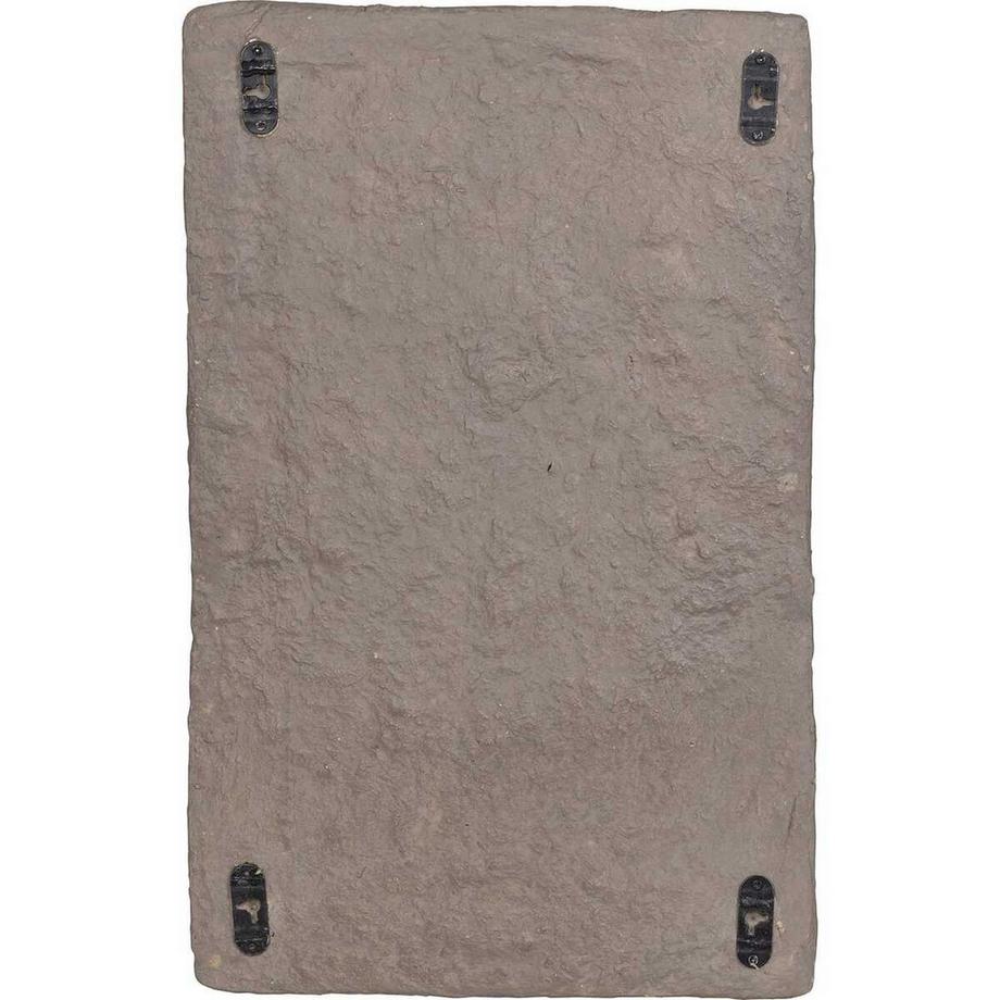 mutoni Étagère murale Clay papier mâché gris  