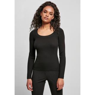 URBAN CLASSICS Damen Pullover mit weitem Ausschnitt  