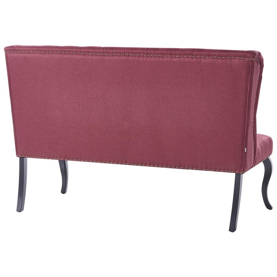 Beliani 2 Sitzer Sofa aus Stoff Retro TORSBY  