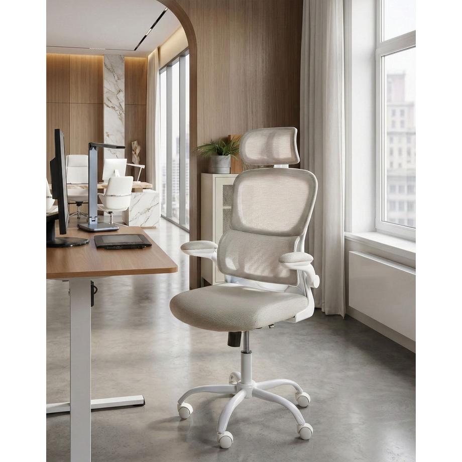 Beliani Chaise de bureau en Tissu maillé Moderne SOLIS  