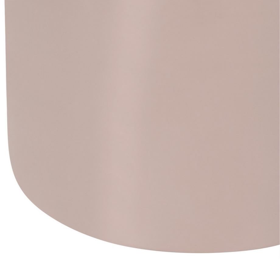 Beliani Table d'appoint en Métal Moderne LETTA  