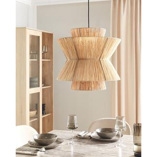 Beliani Lampadario en Paglia Boho TELAMBA  