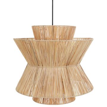 Lampe suspension en Paille Boho TELAMBA