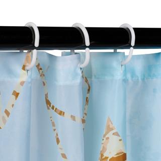 Northix Duschvorhang 180x200 cm mit Motiv  