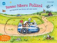 Benno Bibers Polizei. Mit Blaulicht und Sirene eilt Hilfe herbei Kugler, Christine; Kugler, Christine (Illustrationen) Copertina rigida 