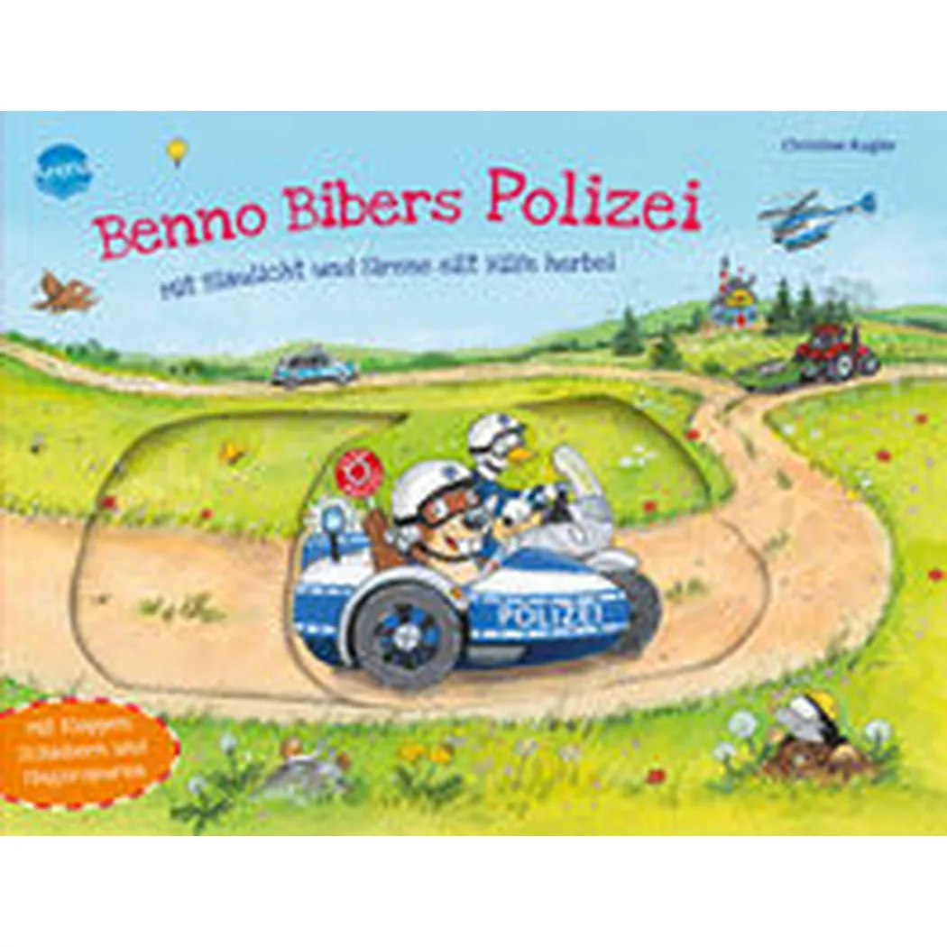 arena - Benno Bibers Polizei. Mit Blaulicht und Sirene eilt Hilfe herbei, Kugler, Christine; Christine (Illustrationen)
