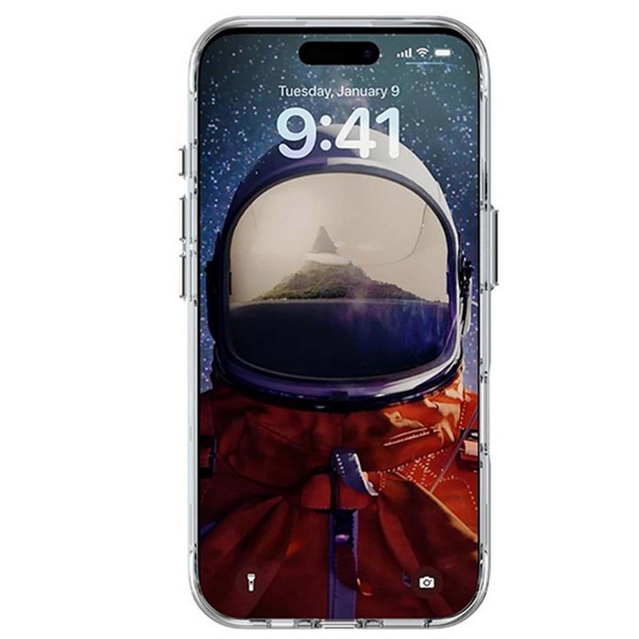 MW  Coque MagSafe pour iPhone 17 Modèle Clear Élégant Antichoc 