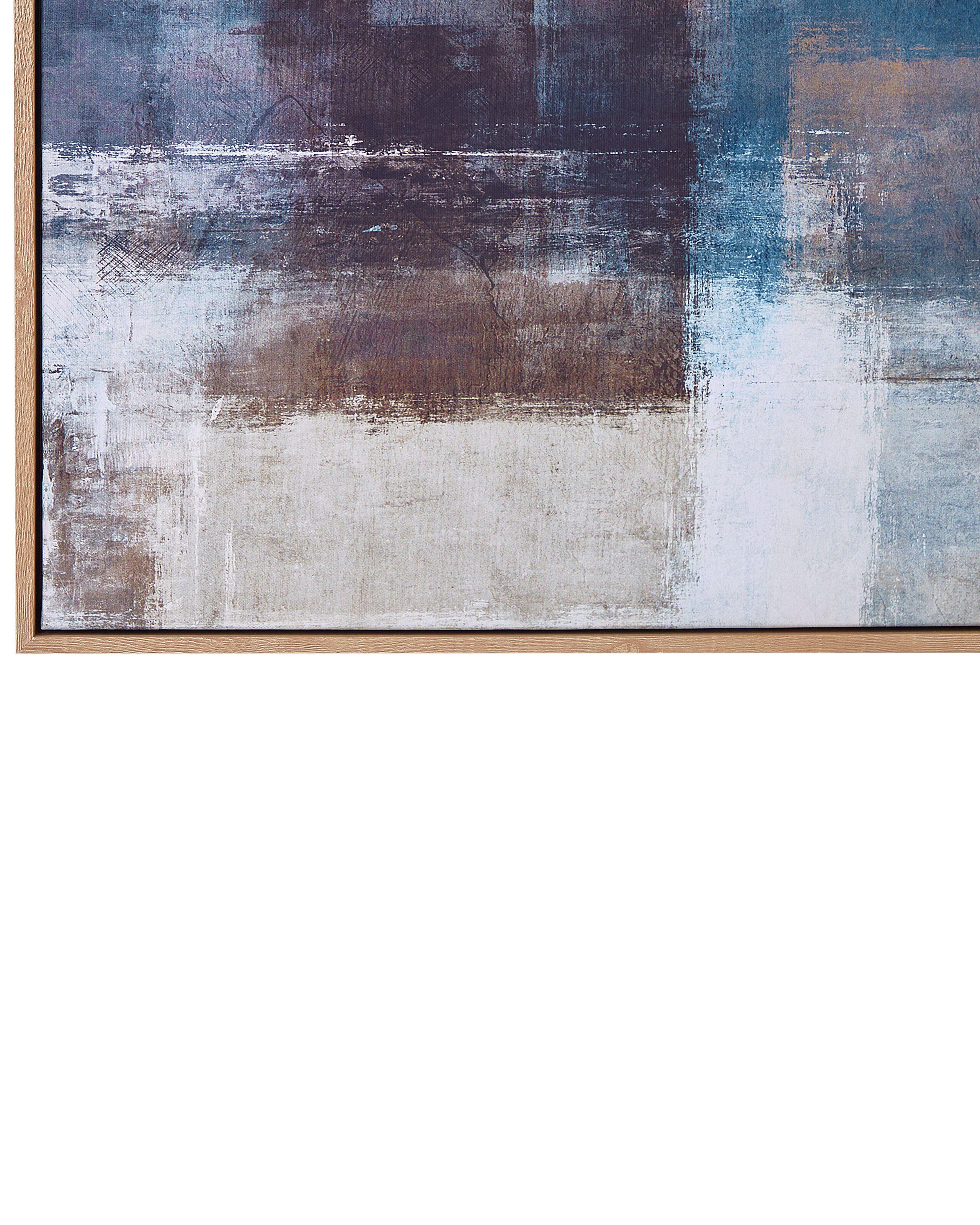 Beliani Stampa su tela en Tessuto Moderno PULSANO  