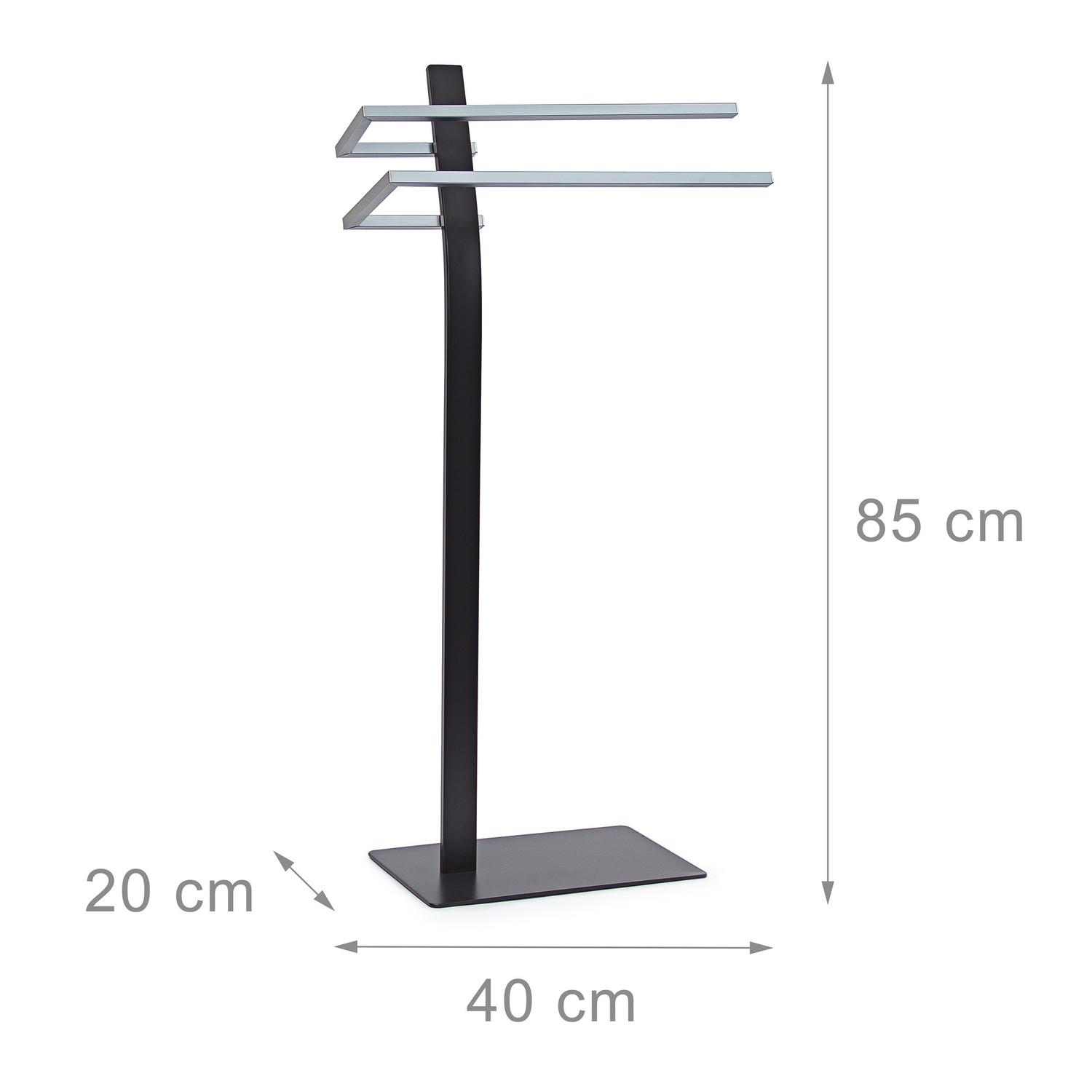 B2X Porta asciugamani in acciaio inox  