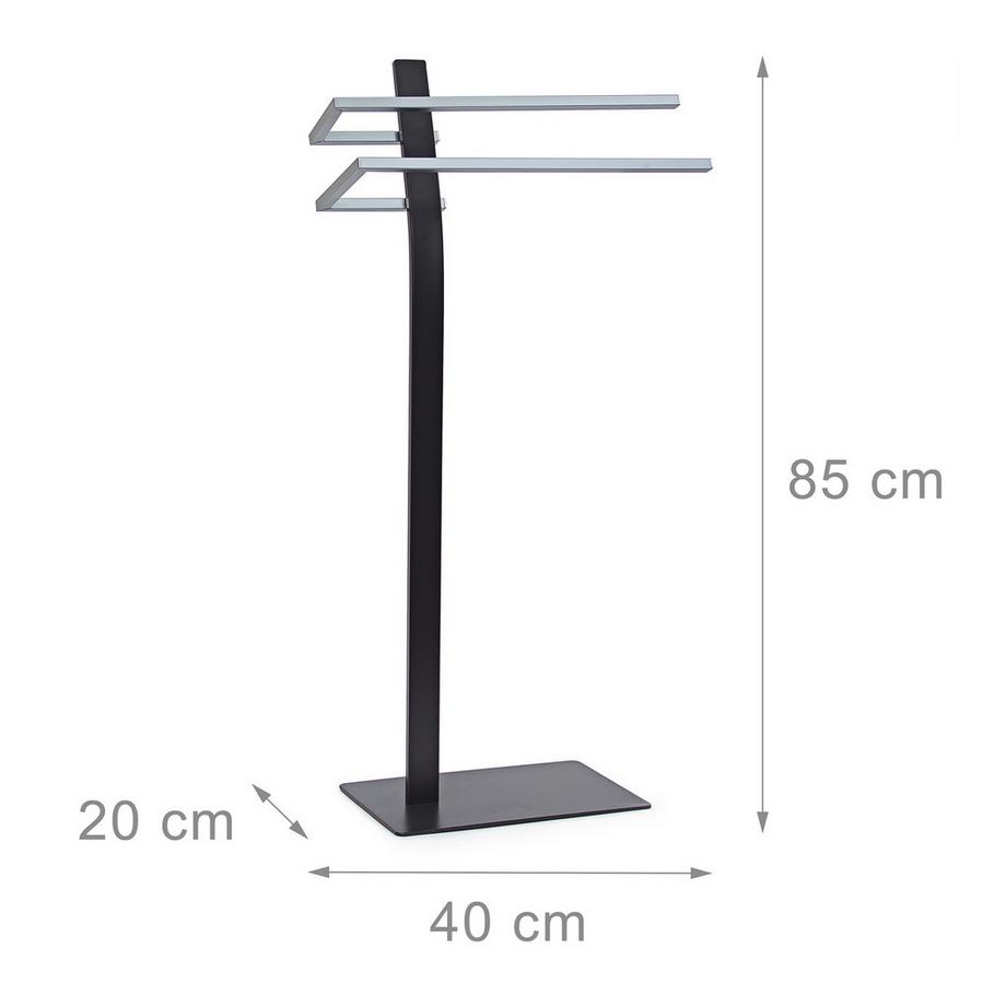 B2X Porta asciugamani in acciaio inox  