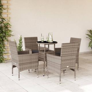 VidaXL set da pranzo da giardino Polirattan  