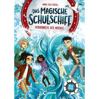 Das magische Schulschiff (Band 1) - Verbündete des Meeres Kiesel, Anna Lisa; Loewe Kinderbücher (Hrsg.); Daub, Leonie (Illustrationen) Copertina rigida 