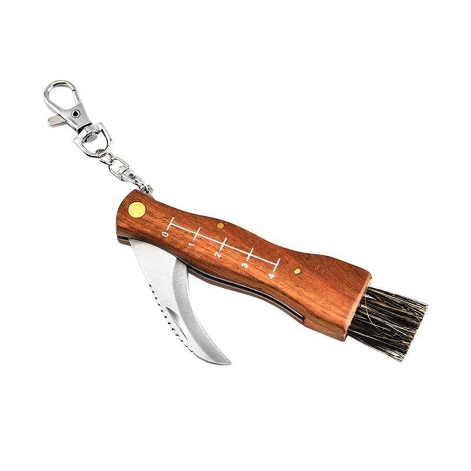 eStore  Pilz- und Überlebensmesser - Holz und Edelstahl 