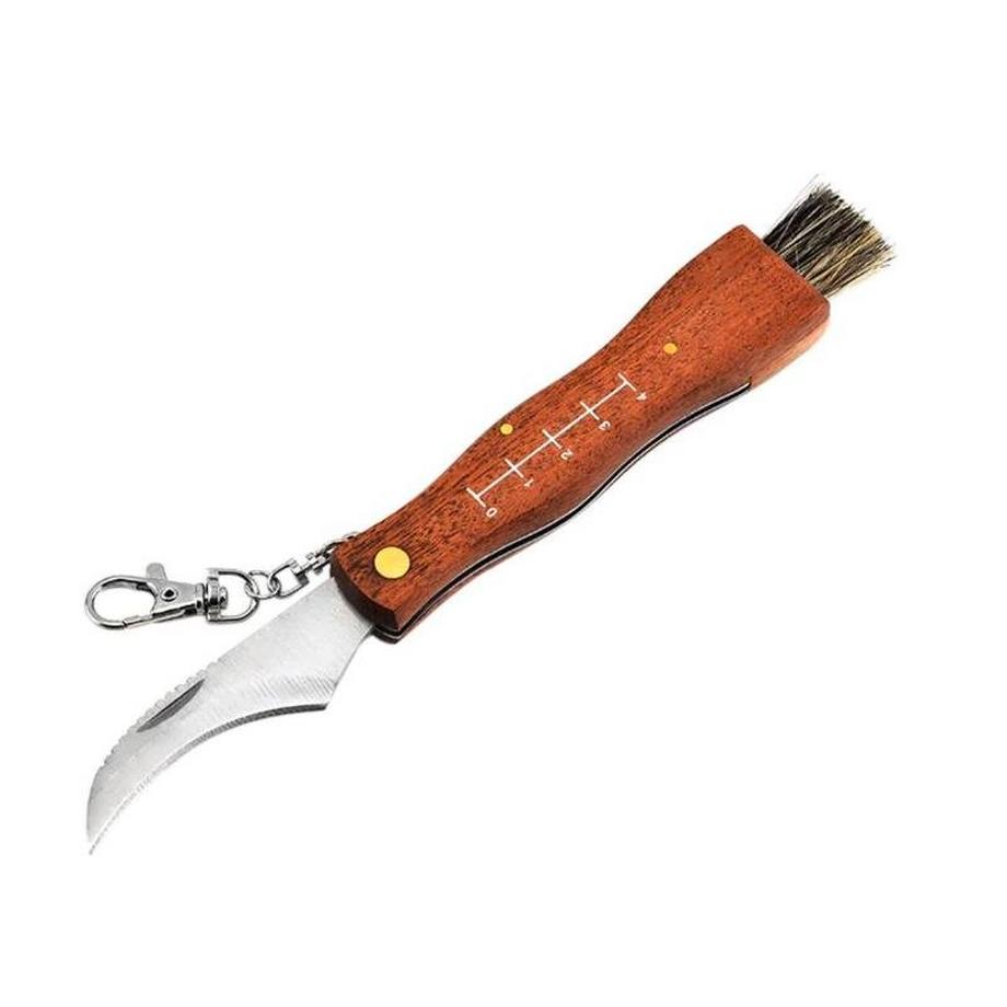 eStore  Pilz- und Überlebensmesser - Holz und Edelstahl 