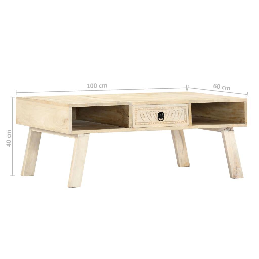 VidaXL Table basse bois  