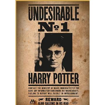 Harry Potter Puzzle 50 pièces Wanted No1