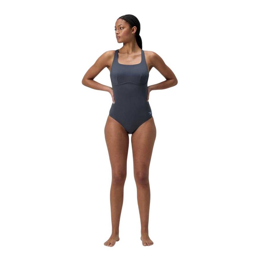 speedo Maillot De Bain Col Carré Coupe Régulière  