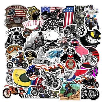 Packung Aufkleber - Retro MC