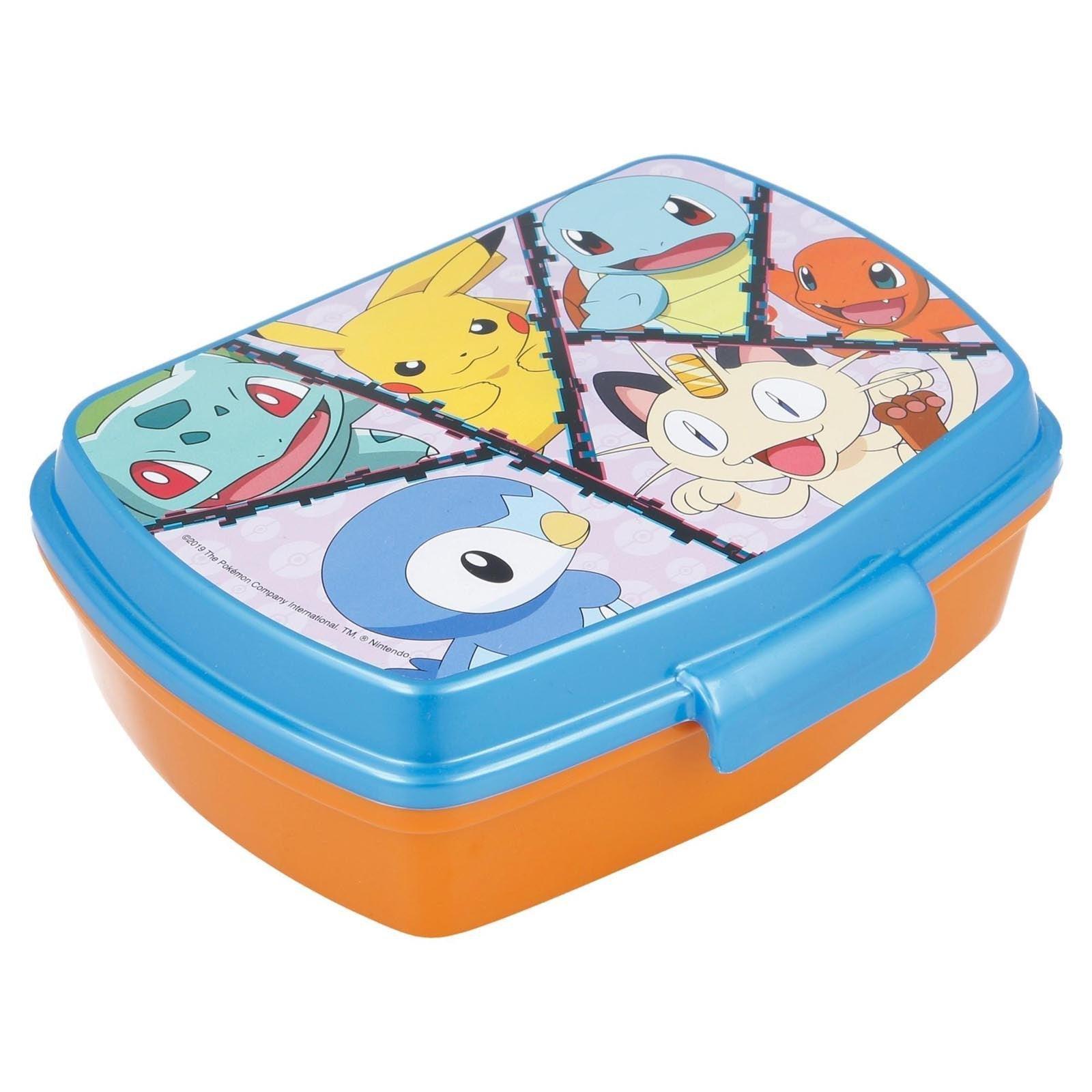 Stor Pokémon Pikachu, Schiggy und Co. - Lunchbox  