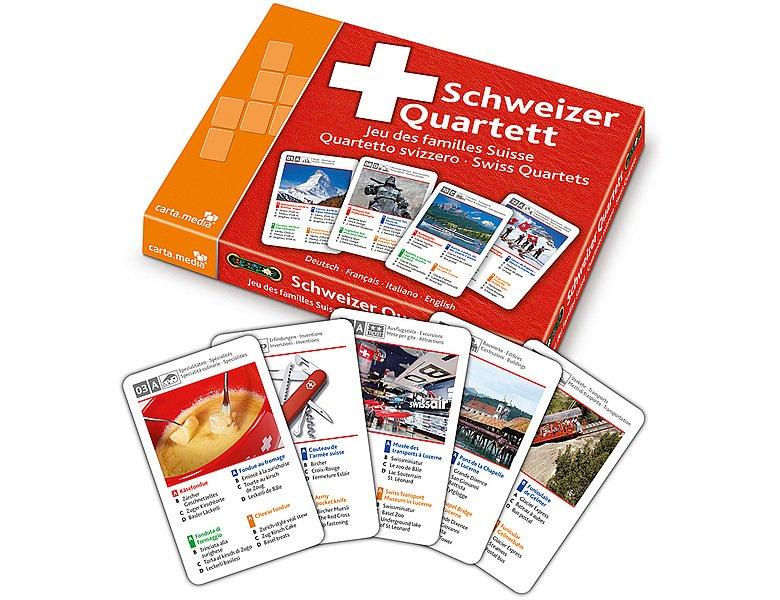 Carta Media  Spiele Schweizer Quartett 