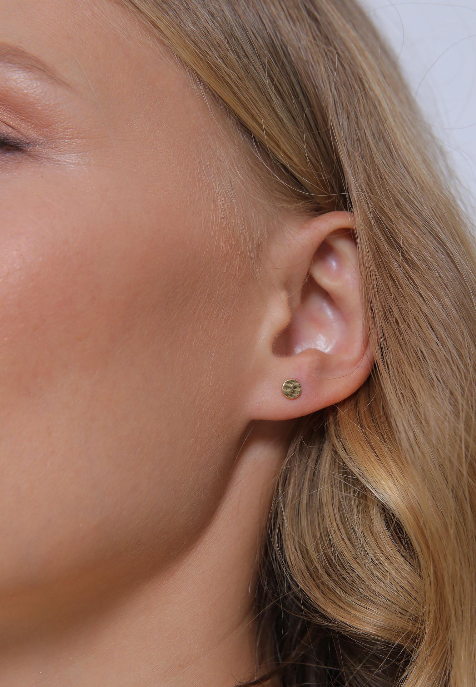 Elli  Boucles d'Oreilles Cercles Géo Basic 