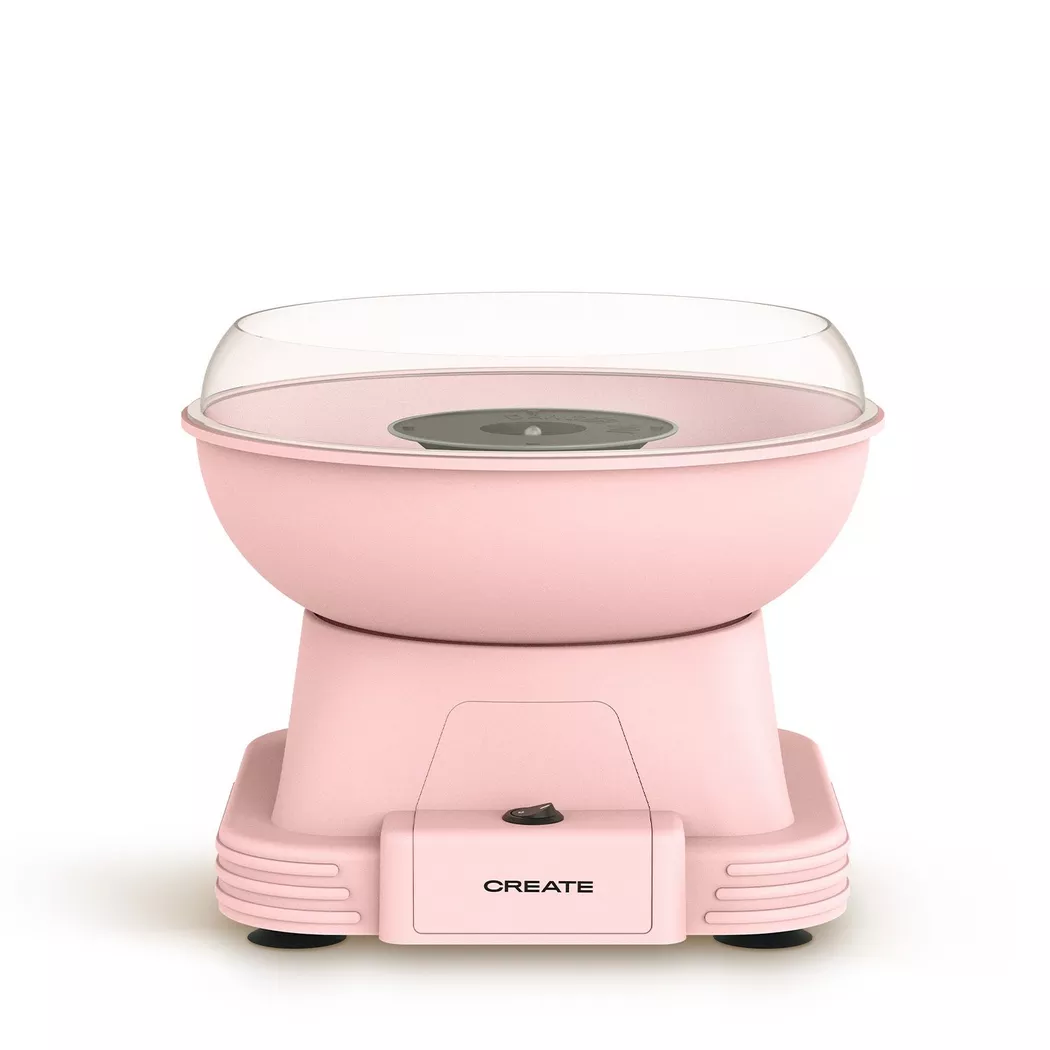 CREATE - Zuckerwattemaschine Pastellrosa, Puderrosa