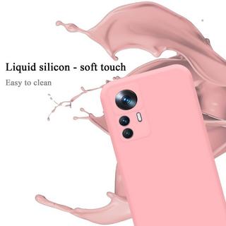 Cadorabo  Housse pour Xiaomi 12T / 12T PRO en LIQUID PINK - Coque de protection en silicone TPU flexible 