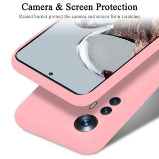 Cadorabo  Hülle für Xiaomi 12T  12T PRO in LIQUID PINK - Schutzhülle aus flexiblem TPU Silikon 