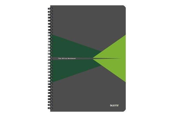 Leitz LEITZ Collegeblock Office Card A4 46470055 grün kariert  