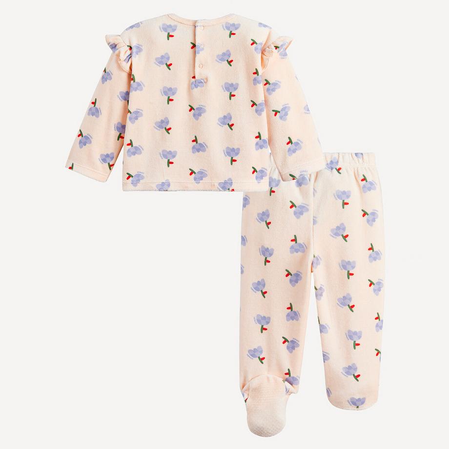 La Redoute Collections  Pyjama 2 pièces en velours 