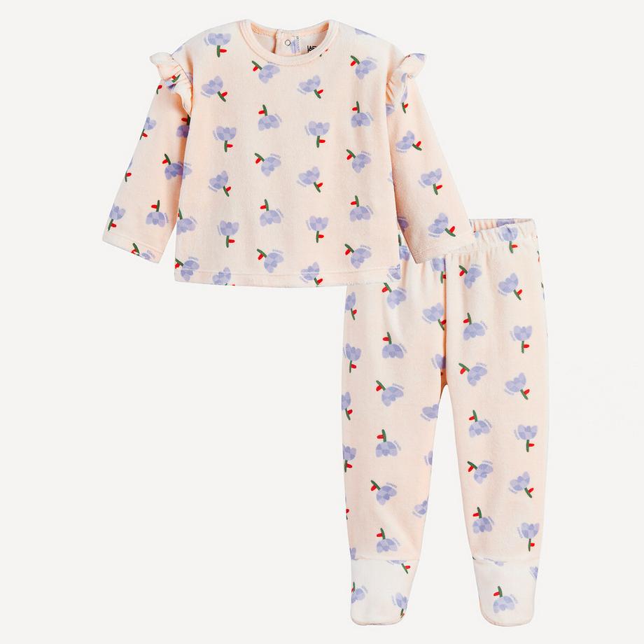 Pyjama 2 pièces en velours