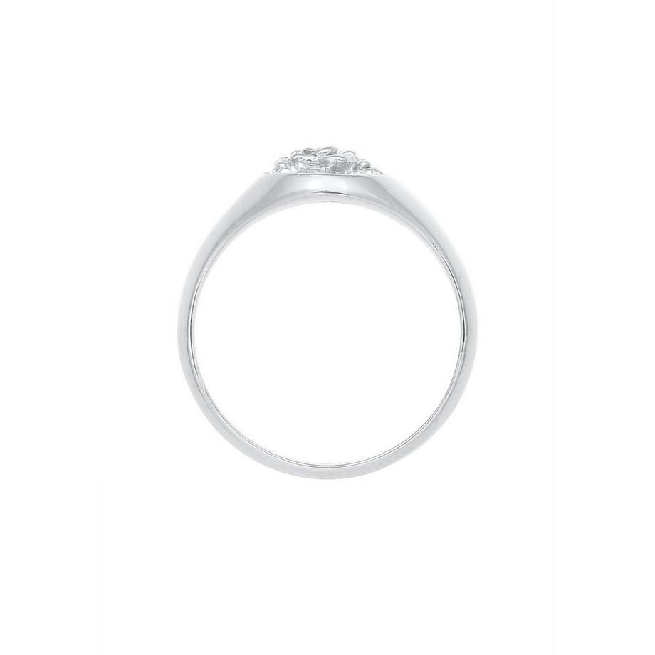 Elli  Bague À Sceau Rose 