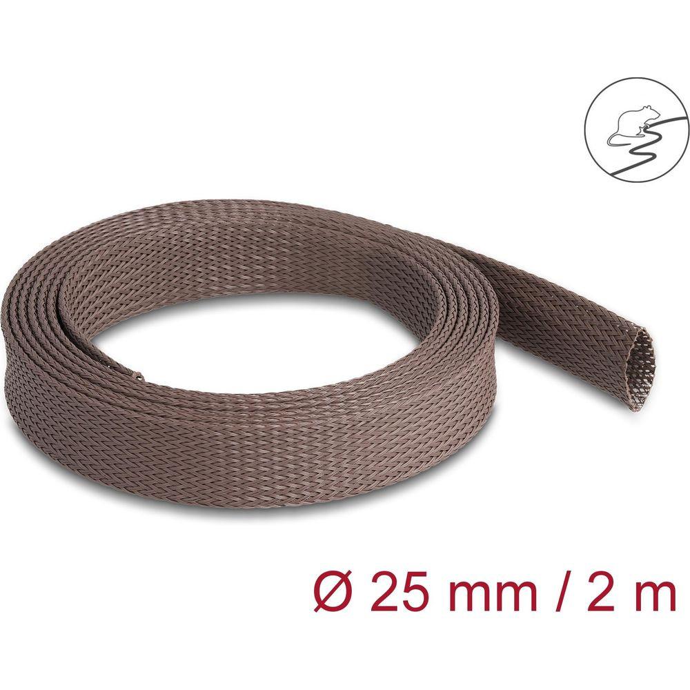 DeLock  Geflechtschlauch nagerfest 