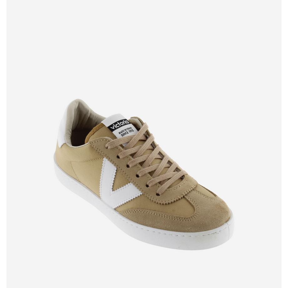 Victoria Berlin Spaltleder Nylon Monochrome Sneakers  