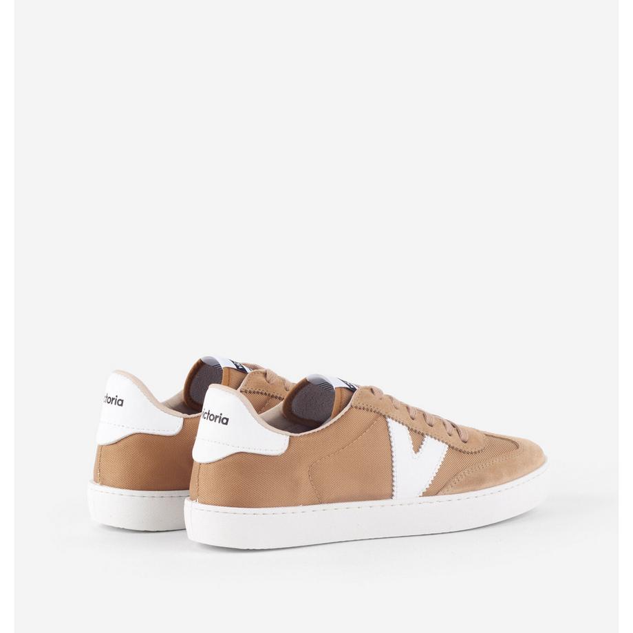Victoria Berlin Spaltleder Nylon Monochrome Sneakers  