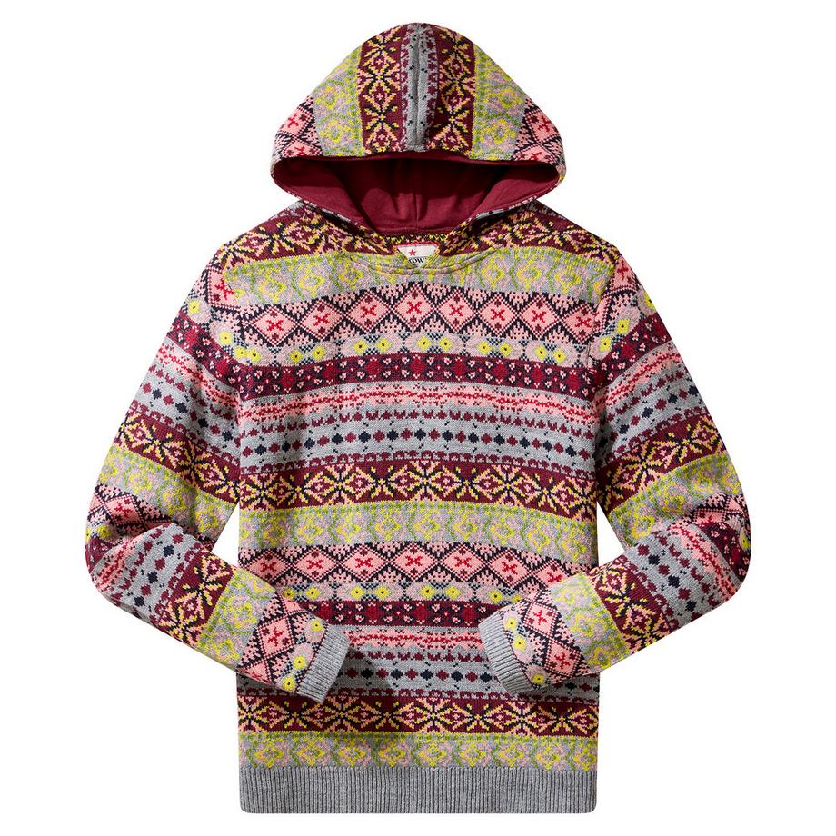 Joe Browns Hoodie Fair Isle Strickmuster  