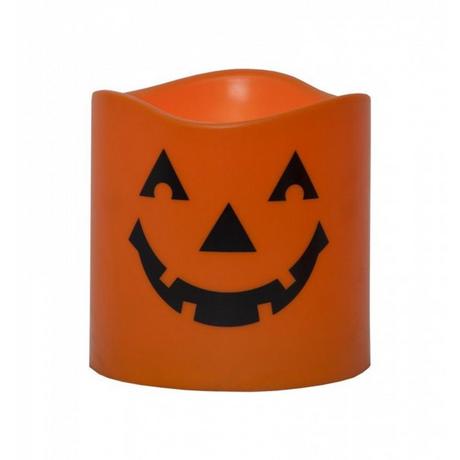 Star Trading LED Pillar Kerze Halloween (15 cm)  