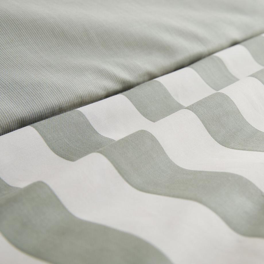 AM.PM Bleuenna Copripiumino a Righe  