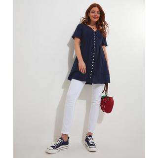 Joe Browns Tunika mit Tasche und Knitterfalte  