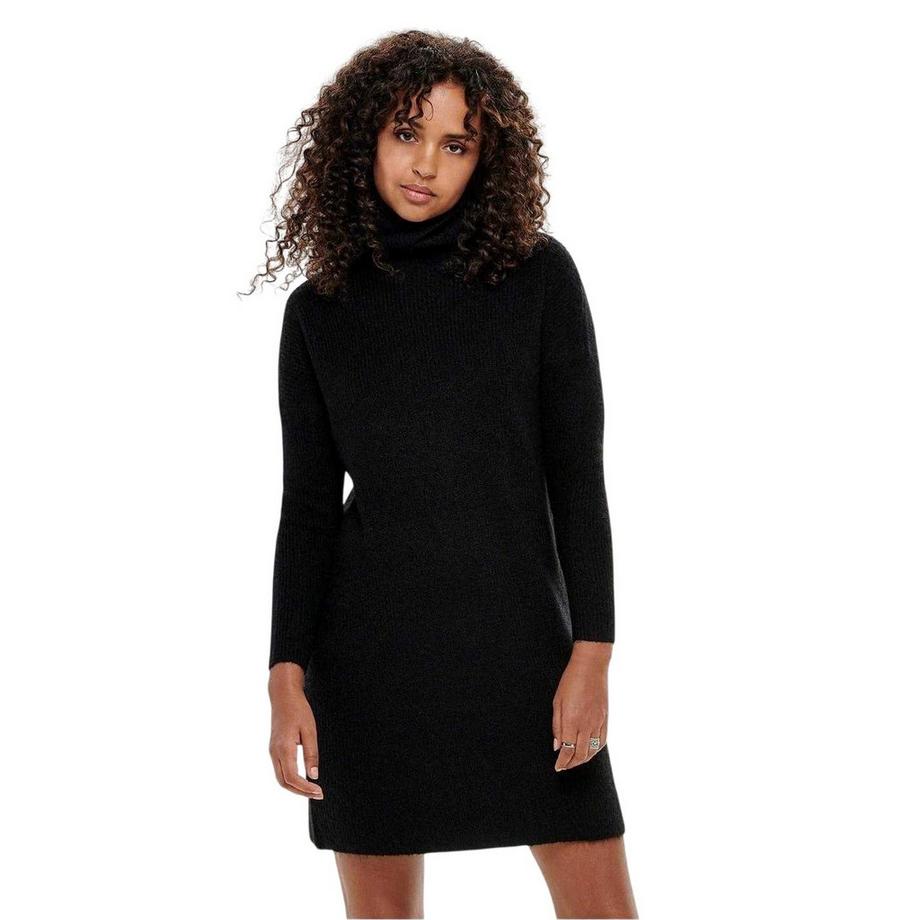 ONLY Strickkleid Wasserfallausschnitt  