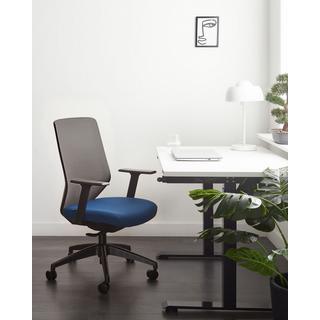 Beliani Chaise de bureau en Tissu Traditionnel VIRTUOSO  